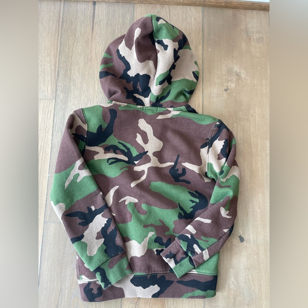Polo by Ralph Lauren Kids Camo Zip-Up Hoodie, Boys Size 7 - Picture 4 of 6